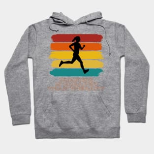 Running Is Cheaper Than Therapy Hoodie